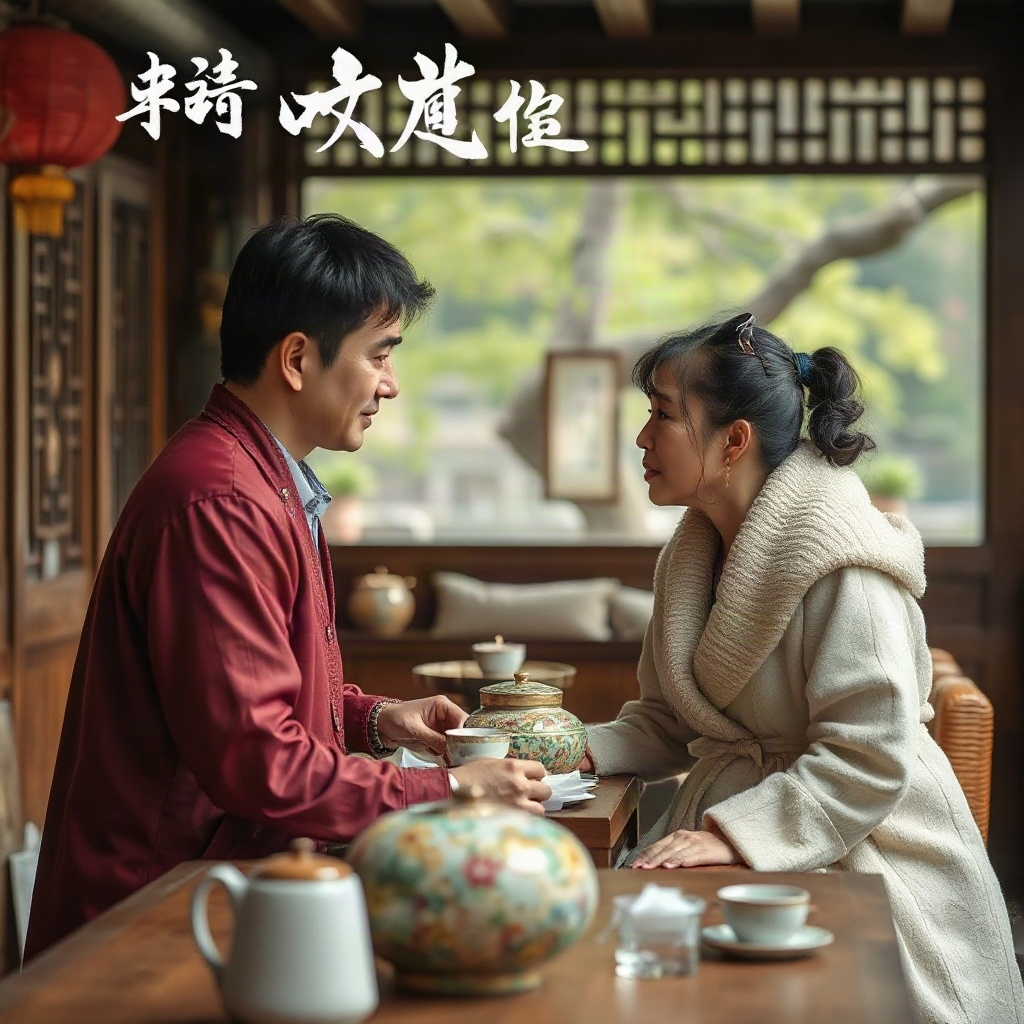 短剧《归途列车》春运家庭题材横版剧照